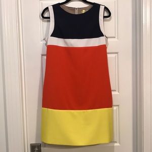 Eliza J color block dress